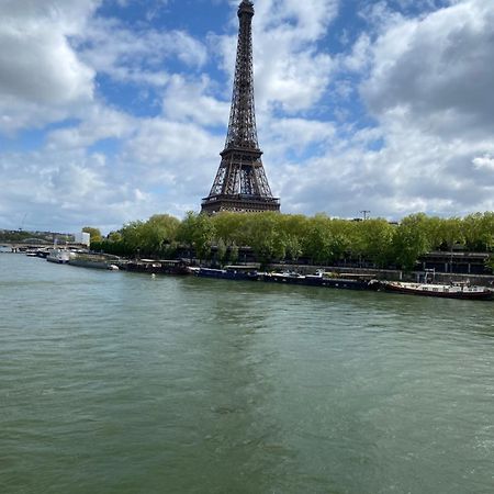 Appartement Passy Tour Eiffel Parijs Buitenkant foto